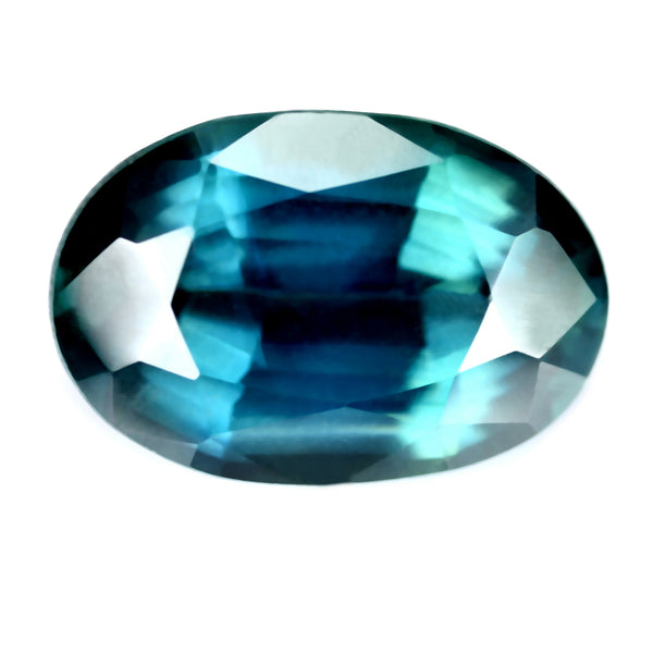2.04ct Certified Natural Teal Sapphire