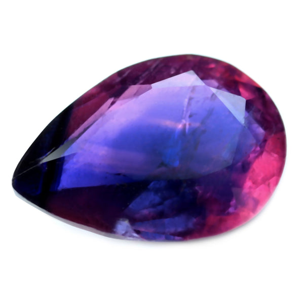 0.60ct Certified Natural Bicolor Sapphire