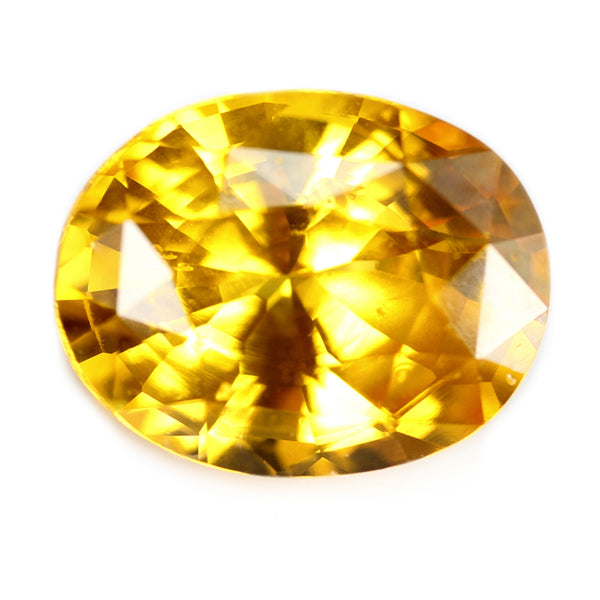 2.22ct Certified Natural Yellow Sapphire
