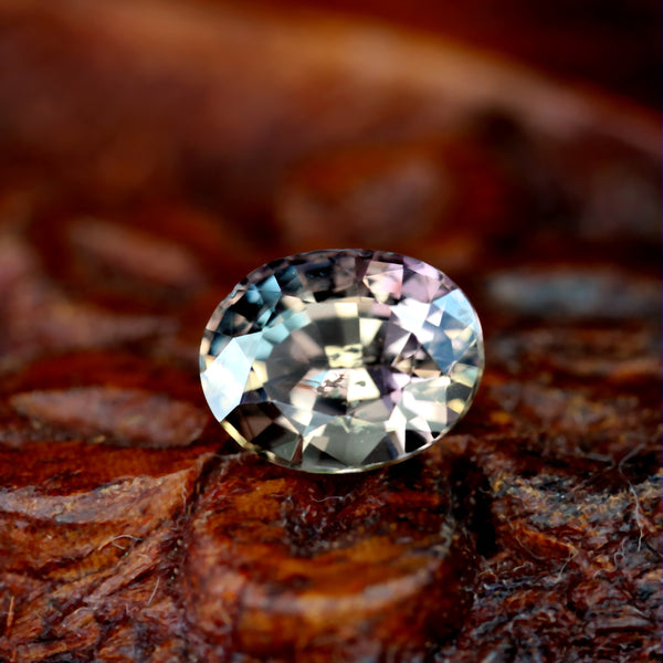1.14ct Certified Natural Peach Sapphire