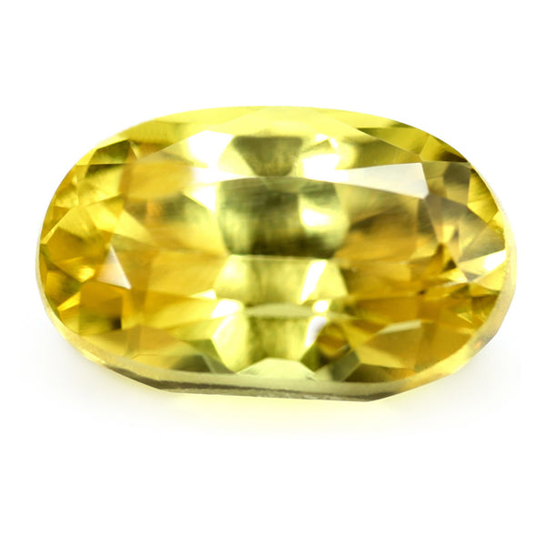 1.48ct Certified Natural Yellow Sapphire