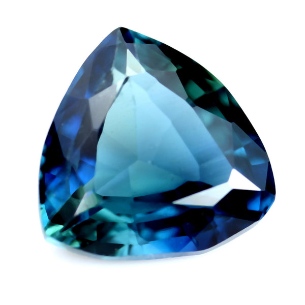 1.08ct Certified Natural Teal Sapphire