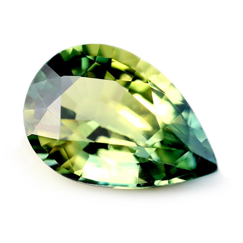 0.49ct Certified Natural Bicolor Sapphire