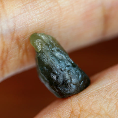 5.47ct Certified Natural Green Sapphire