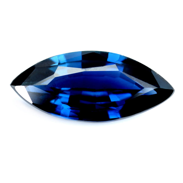 1.67ct Certified Natural Blue Sapphire