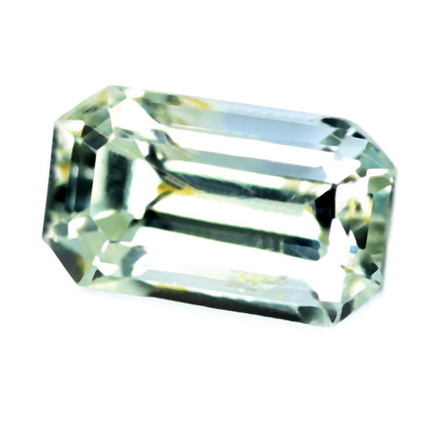 0.25ct Certified Natural White Sapphire