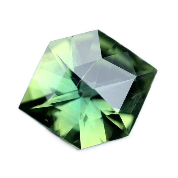 1.26ct Certified Natural Green Sapphire