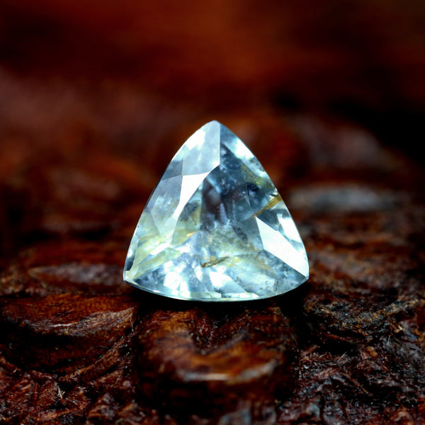 1.55ct Certified Natural Steel Blue Sapphire
