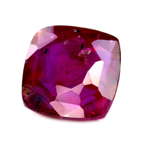 0.97ct Certified Natural Red Color Ruby