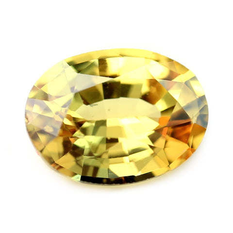 0.47ct Certified Natural Yellow Sapphire