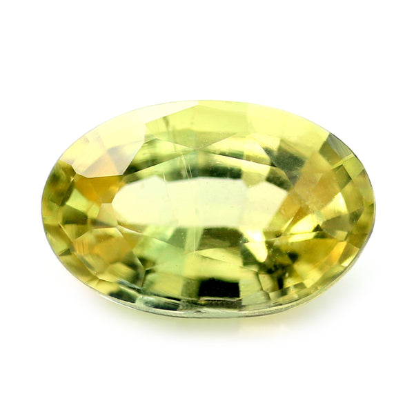 0.63ct Certified Natural Yellow Sapphire