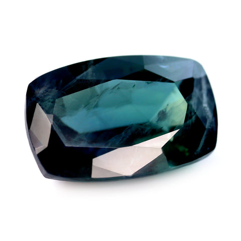 1.33ct Certified Natural Teal Sapphire