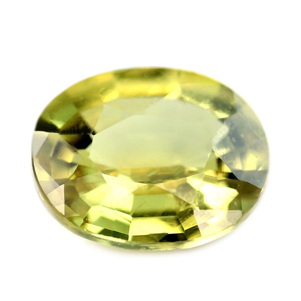0.56ct Certified Natural Yellow Sapphire
