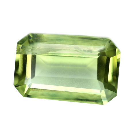 0.83ct Certified Natural Green Sapphire