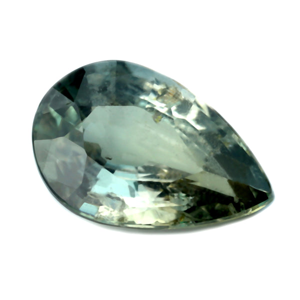 1.27ct Certified Natural Green Sapphire