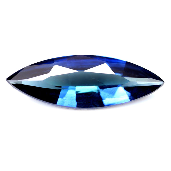0.76ct Certified Natural Blue Sapphire
