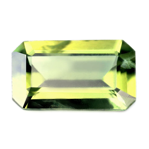 0.70ct Certified Natural Green Sapphire