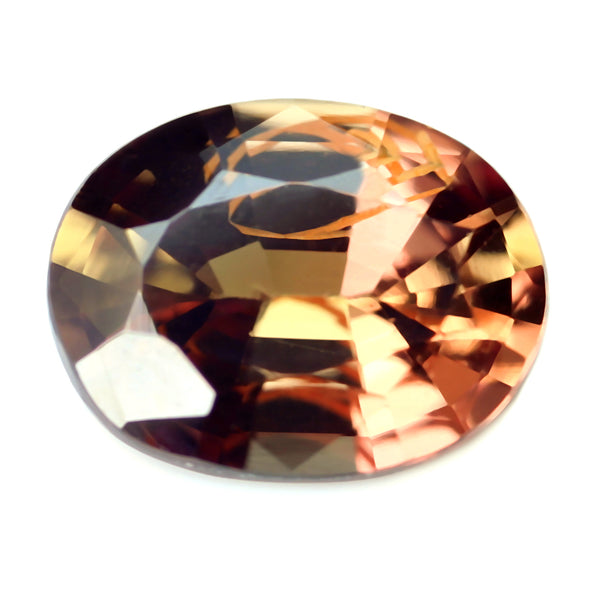 0.67ct Certified Natural Brown Sapphire