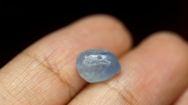 2.96ct Certified Natural Steel Blue Sapphire – sapphirebazaar