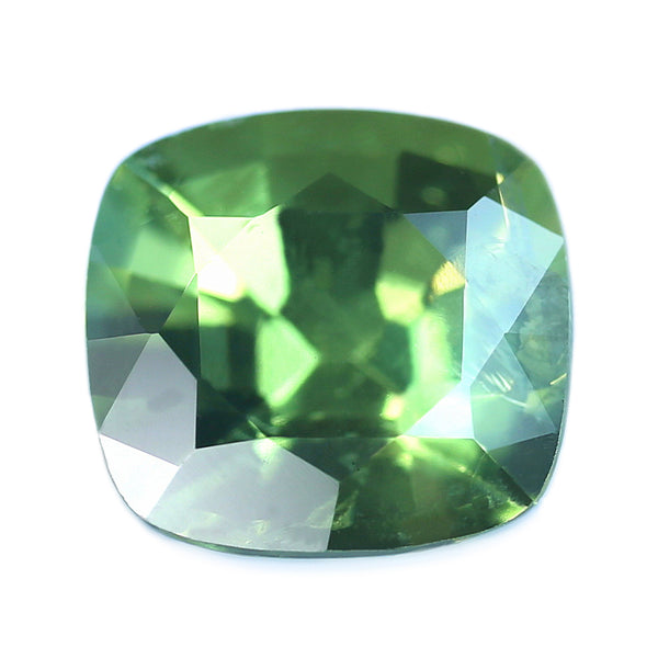 0.61ct Certified Natural Green Sapphire