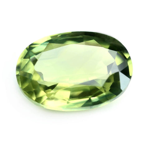 1.00ct Certified Natural Green Sapphire