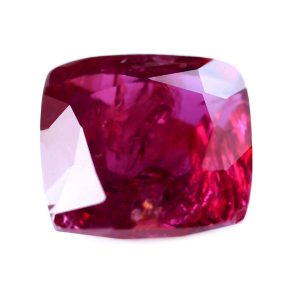 0.63ct Certified Natural Red Ruby