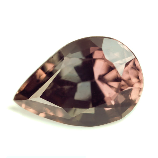 0.85ct Certified Natural Brown Sapphire