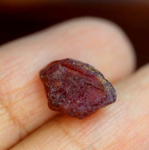 3.79ct Certified Natural Red Color Ruby