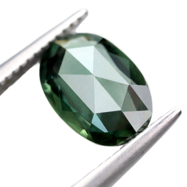 1.26ct Certified Natural Teal Sapphire