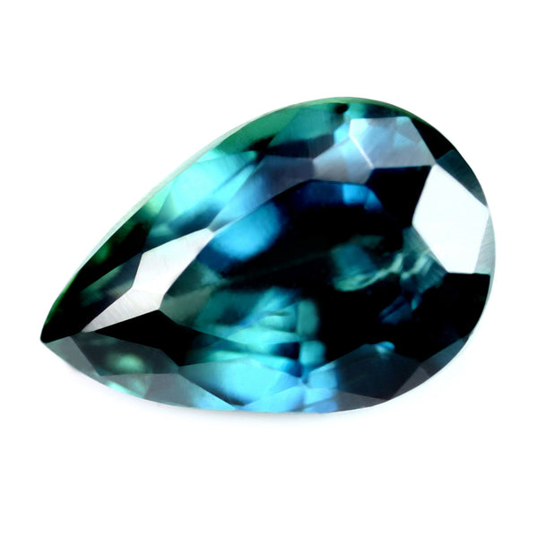 1.22ct Certified Natural Teal Sapphire