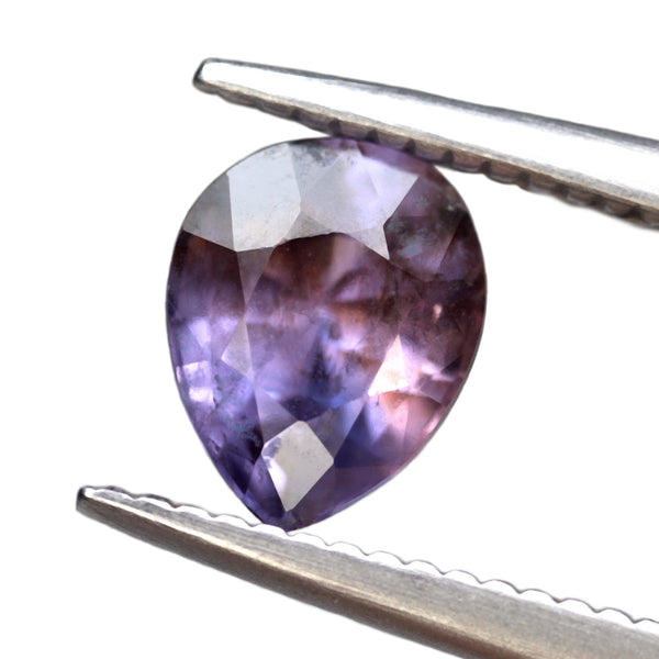 0.97ct Certified Natural Multicolor Sapphire