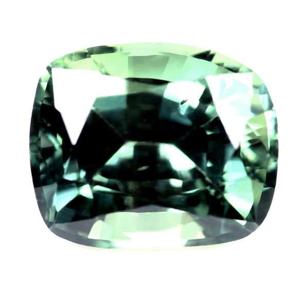 1.10ct Certified Natrual Green Sapphire