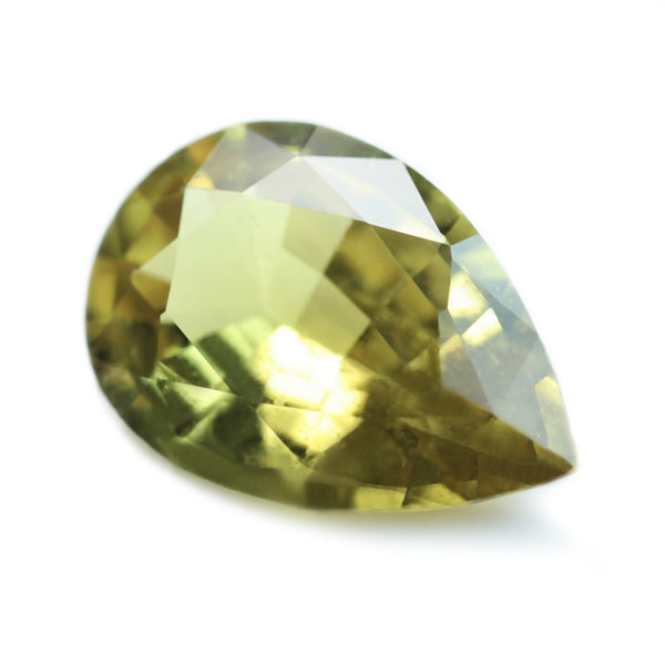 0.78ct Certified Natural Yellow Sapphire