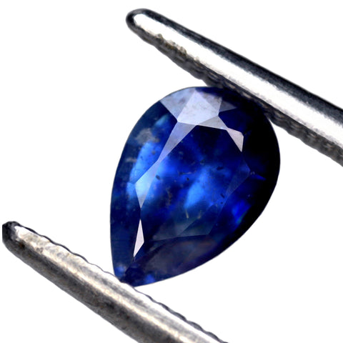 0.56ct Certified Natural Blue Sapphire