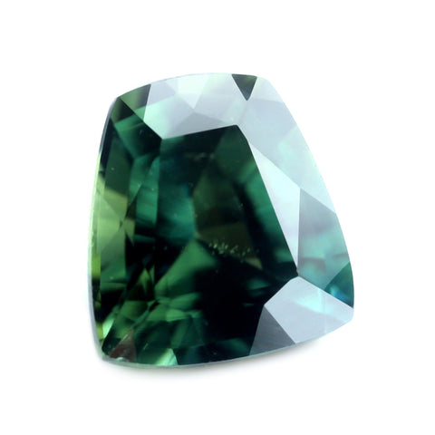 1.20ct Certified Natural Teal Sapphire