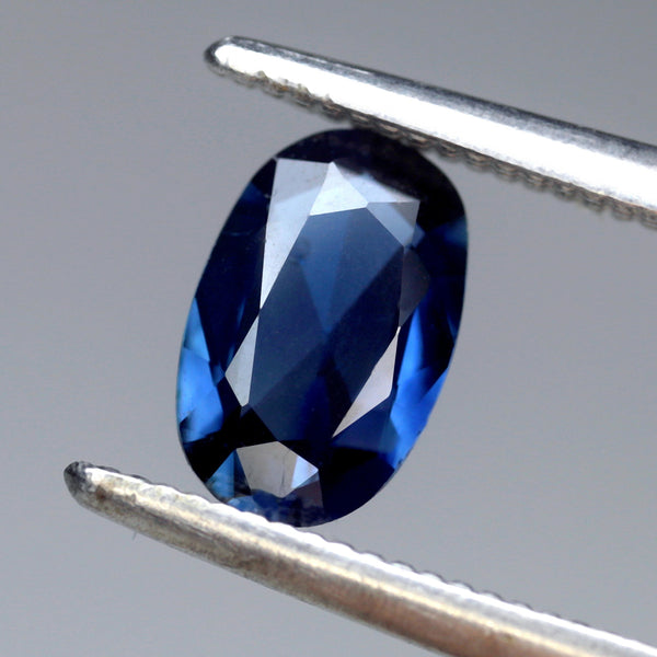 0.56ct Certified Natural Blue Sapphire