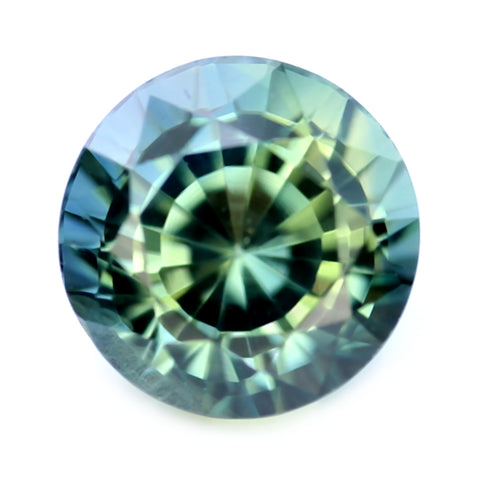 0.68ct Certified Natural Teal Sapphire