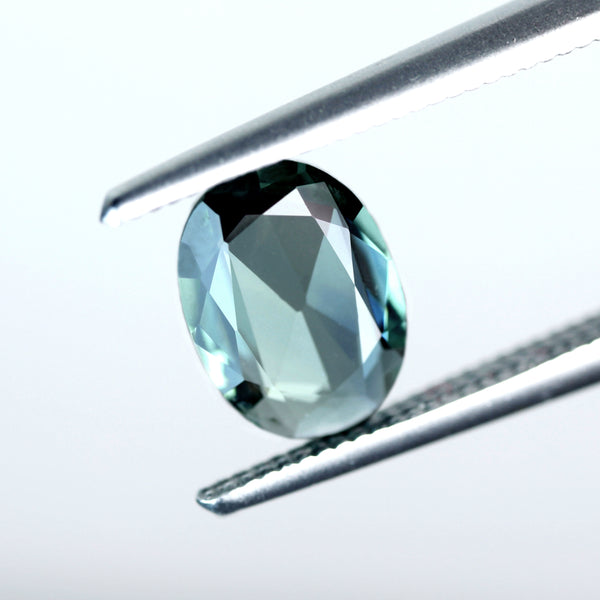 0.62ct Certified Natural Teal Sapphire
