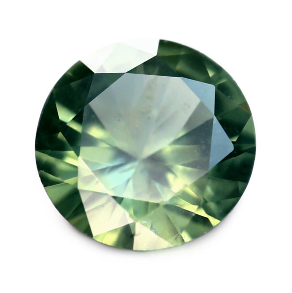 0.61ct Certified Natural Green Sapphire