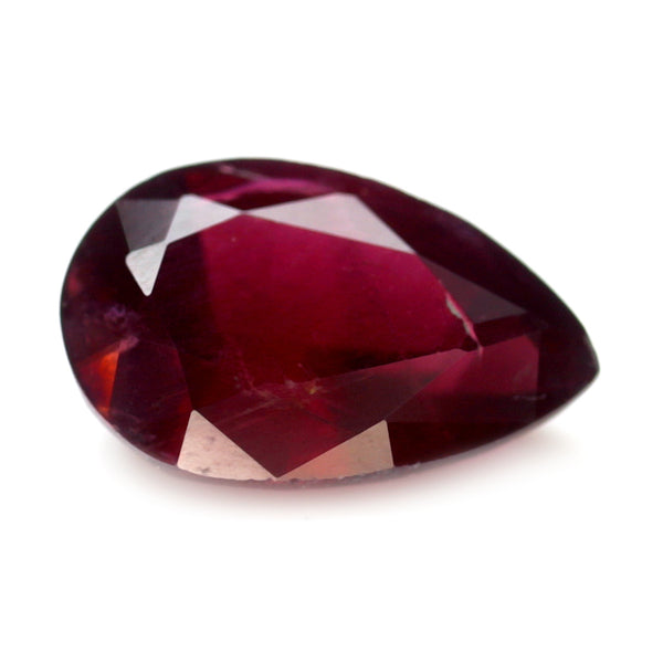 0.55ct Certified Natural Red Color Ruby