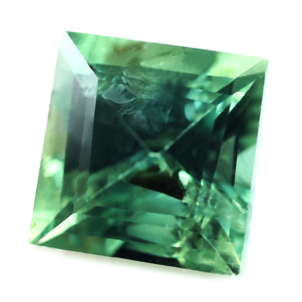 0.54ct Certified Natural Green Sapphire