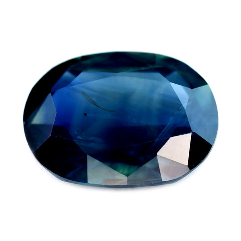 0.68ct Certified Natural Teal Sapphire