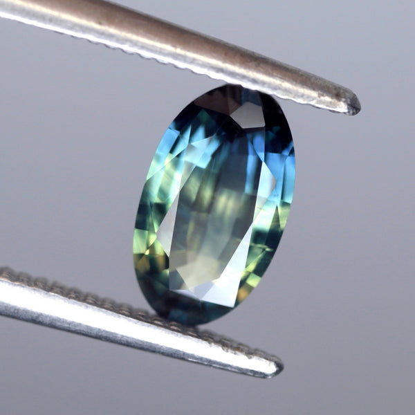 0.62ct Certified Natural Multicolor Sapphire