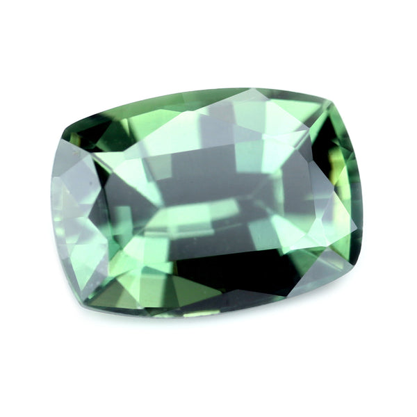 0.97ct Certified Natural Green Sapphire