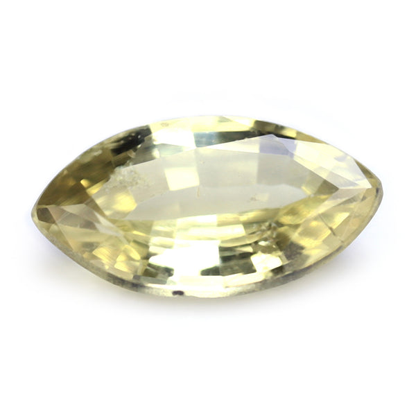 0.53ct Certified Natural Yellow Sapphire