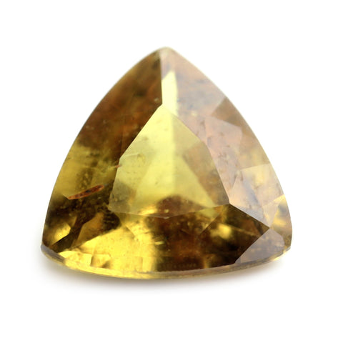 0.66ct Certified Natural Yellow Sapphire