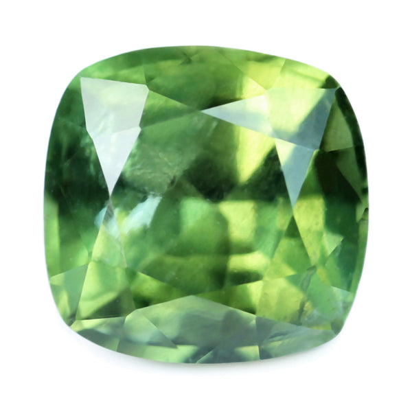 1.10ct Certified Natural Green Sapphire