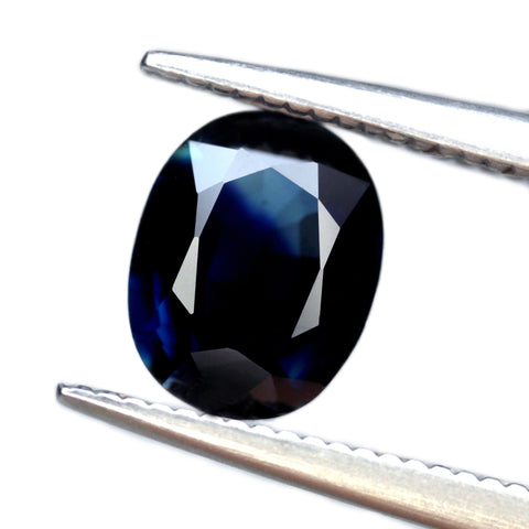 1.06ct Certified Natural Blue Sapphire