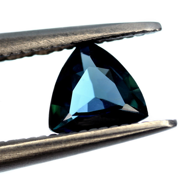 0.57ct Certified Natural Teal Sapphire