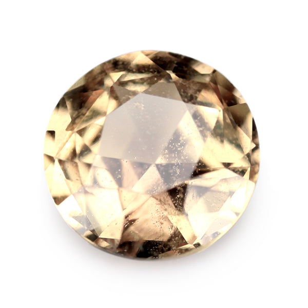 0.86ct Certified Natural Champagne Sapphire